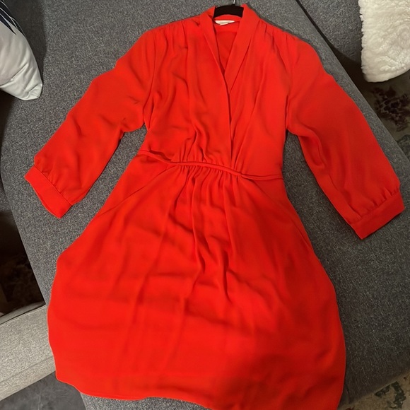 Red Lucky Brand Dress - Size M - Like New - Picture 1 of 6